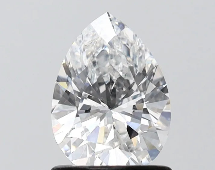 1.00ct Pear Lab Grown Diamond (Colour D, Clarity VVS2, IGI Certified)
