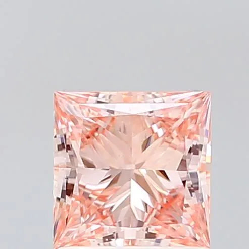 1.00ct Princess Lab Grown Diamond (Colour Fancy Intense Pink, Clarity VS1, IGI Certified)