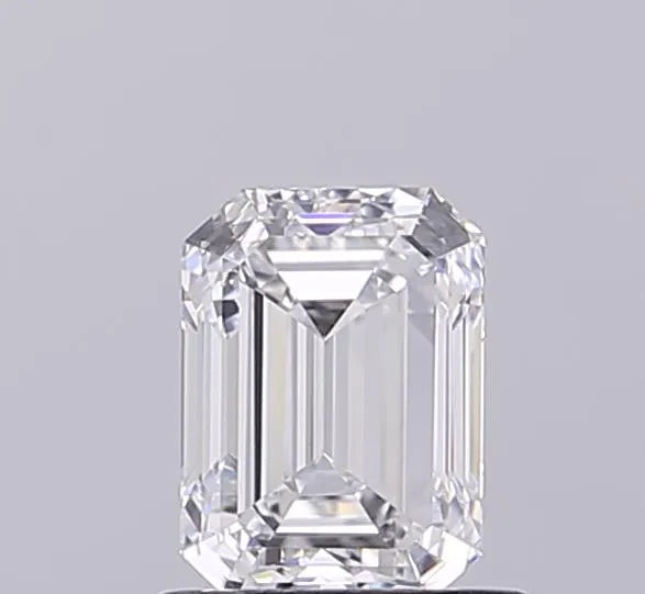 1.01ct Emerald Lab Grown Diamond (Colour D, Clarity VVS2, IGI Certified)