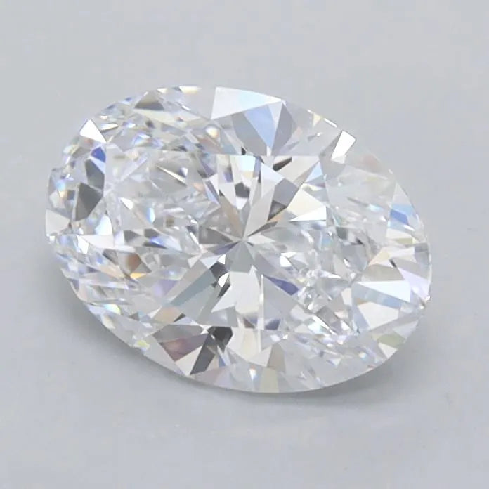 1.02ct Oval Lab Grown Diamond (Colour D, Clarity FL, IGI Certified)