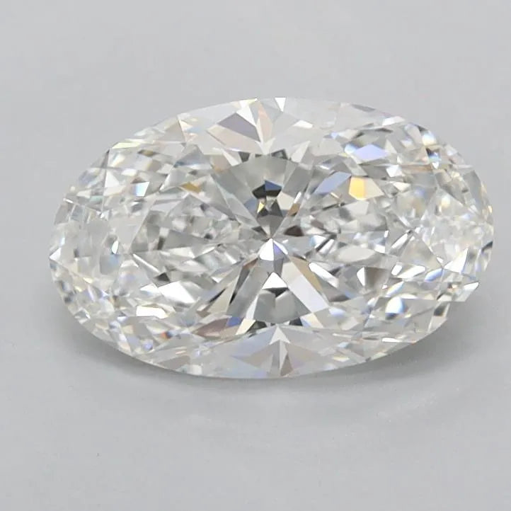 1.02ct Oval Lab Grown Diamond (Colour E, Clarity IF, IGI Certified)