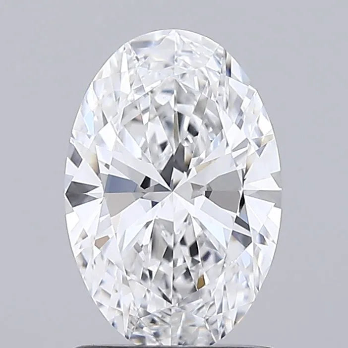 1.13ct Oval Lab Grown Diamond (Colour D, Clarity VVS2, IGI Certified)