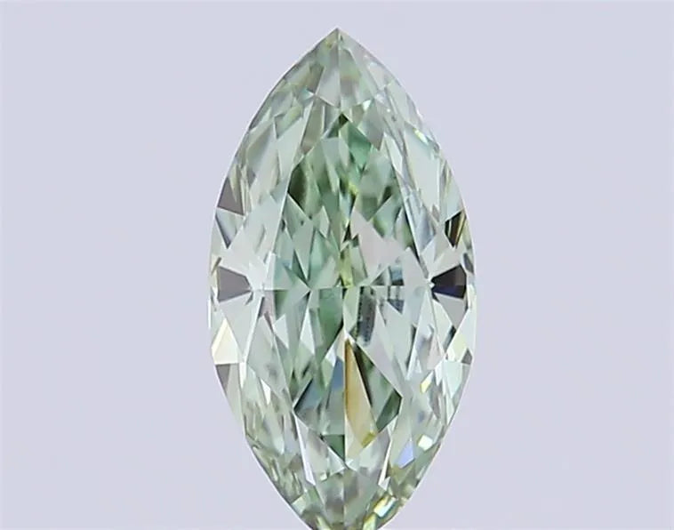 1.16ct Marquise Lab Grown Diamond (Colour Fancy Vivid Green, Clarity VVS2, IGI Certified)