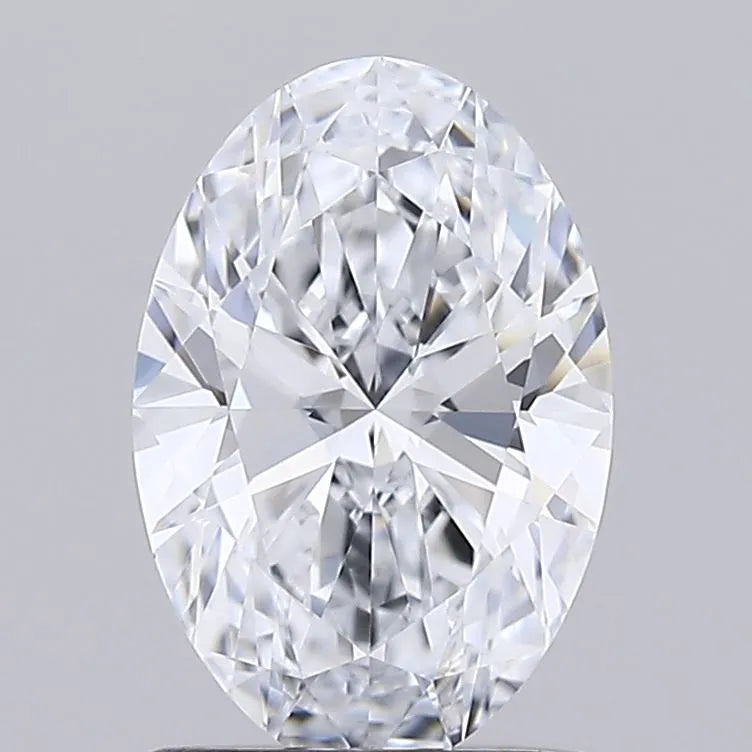 1.20ct Oval Lab Grown Diamond (Colour E, Clarity IF, Cut EX, IGI Certified)