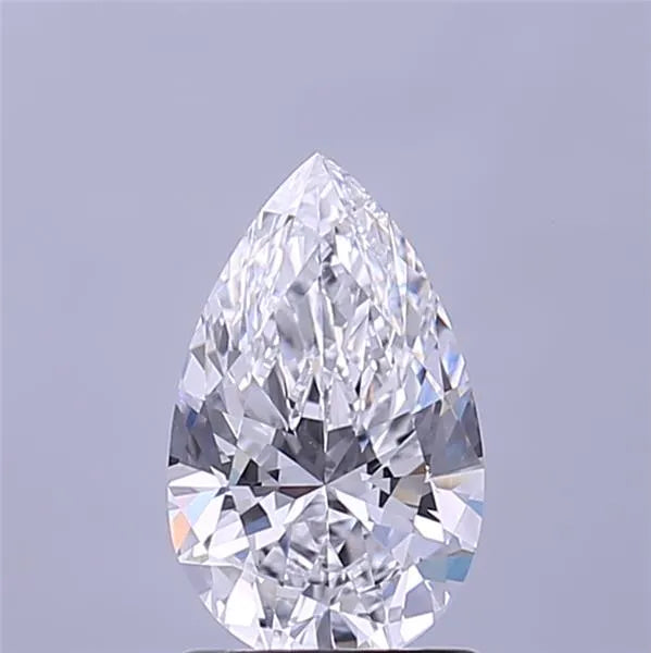 1.23ct Pear Lab Grown Diamond (Colour D, Clarity VVS1, IGI Certified)