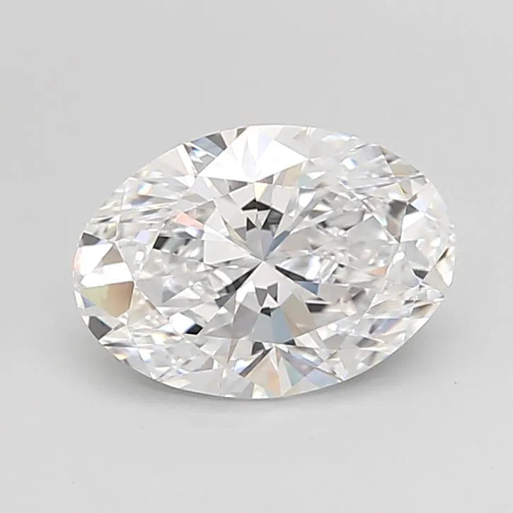 1.83ct Oval Lab Grown Diamond (Colour D, Clarity IF, Cut EX, IGI Certified)