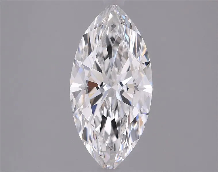2.01ct Marquise Lab Grown Diamond (Colour E, Clarity VVS1, IGI Certified)
