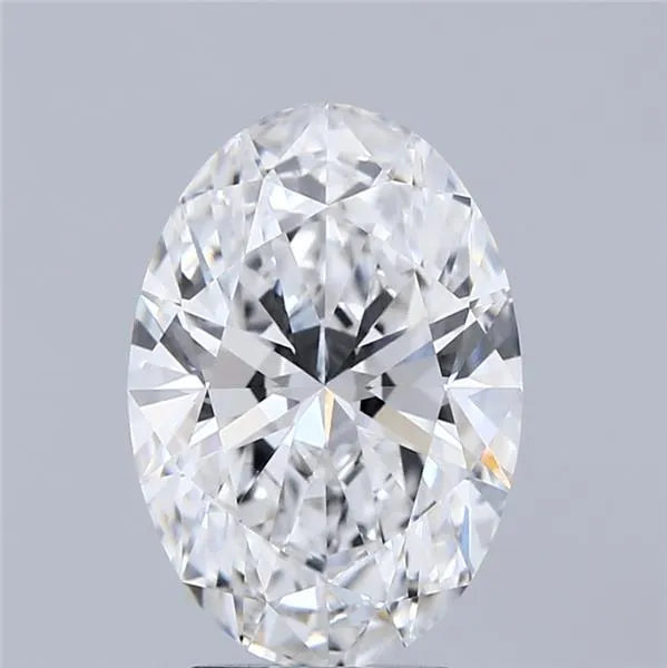 2.60ct Oval Lab Grown Diamond (Colour D, Clarity VVS2, IGI Certified)