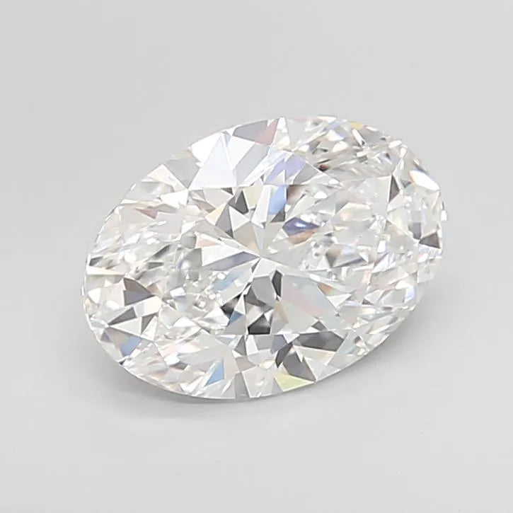 3.01ct Oval Lab Grown Diamond (Colour D, Clarity VVS2, IGI Certified)