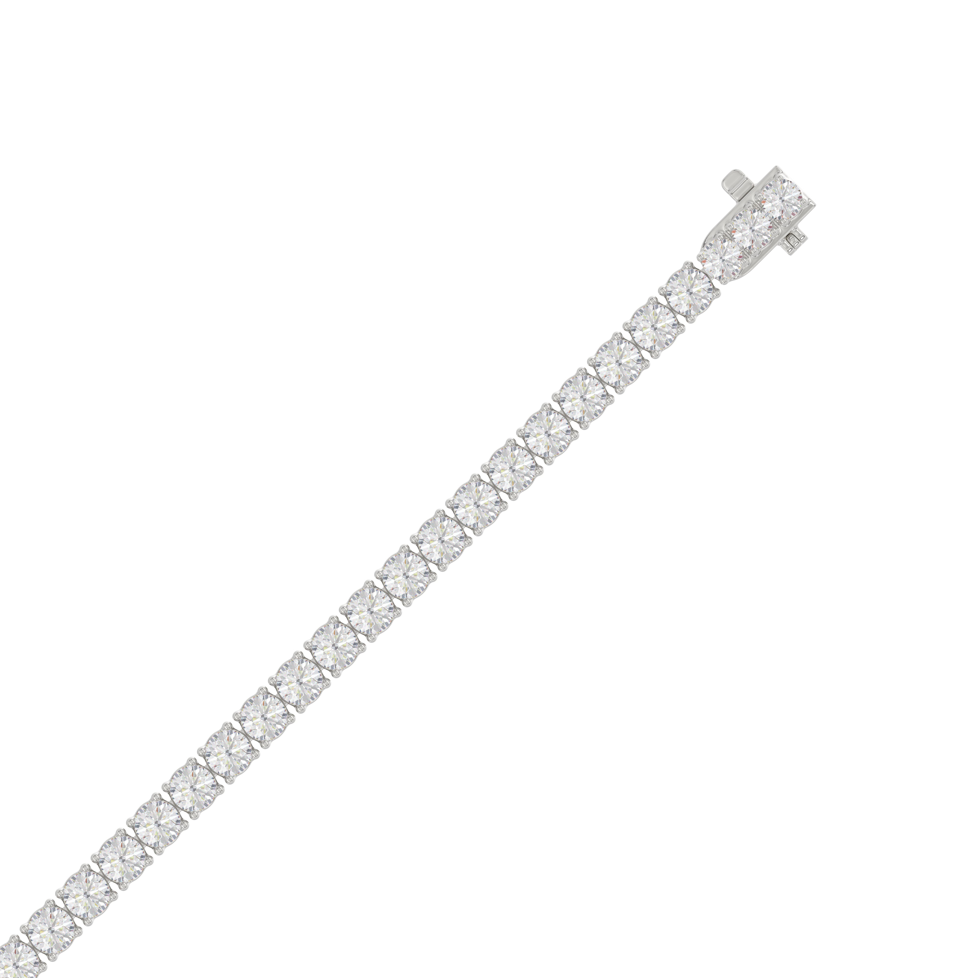 14K White Gold, top view