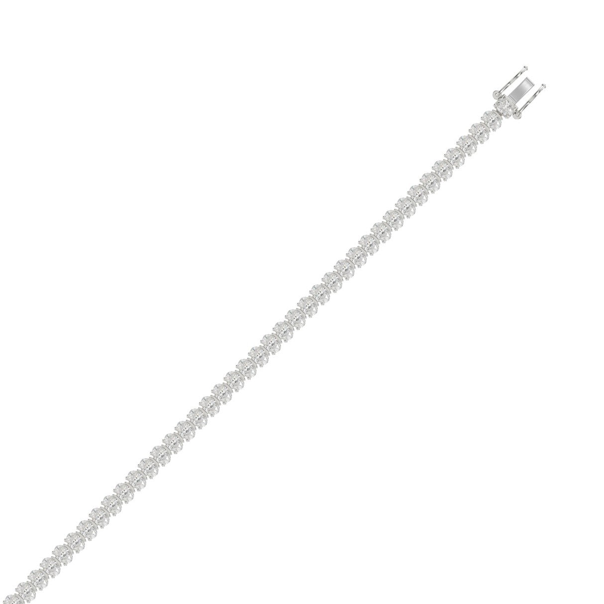 14K White Gold, top view